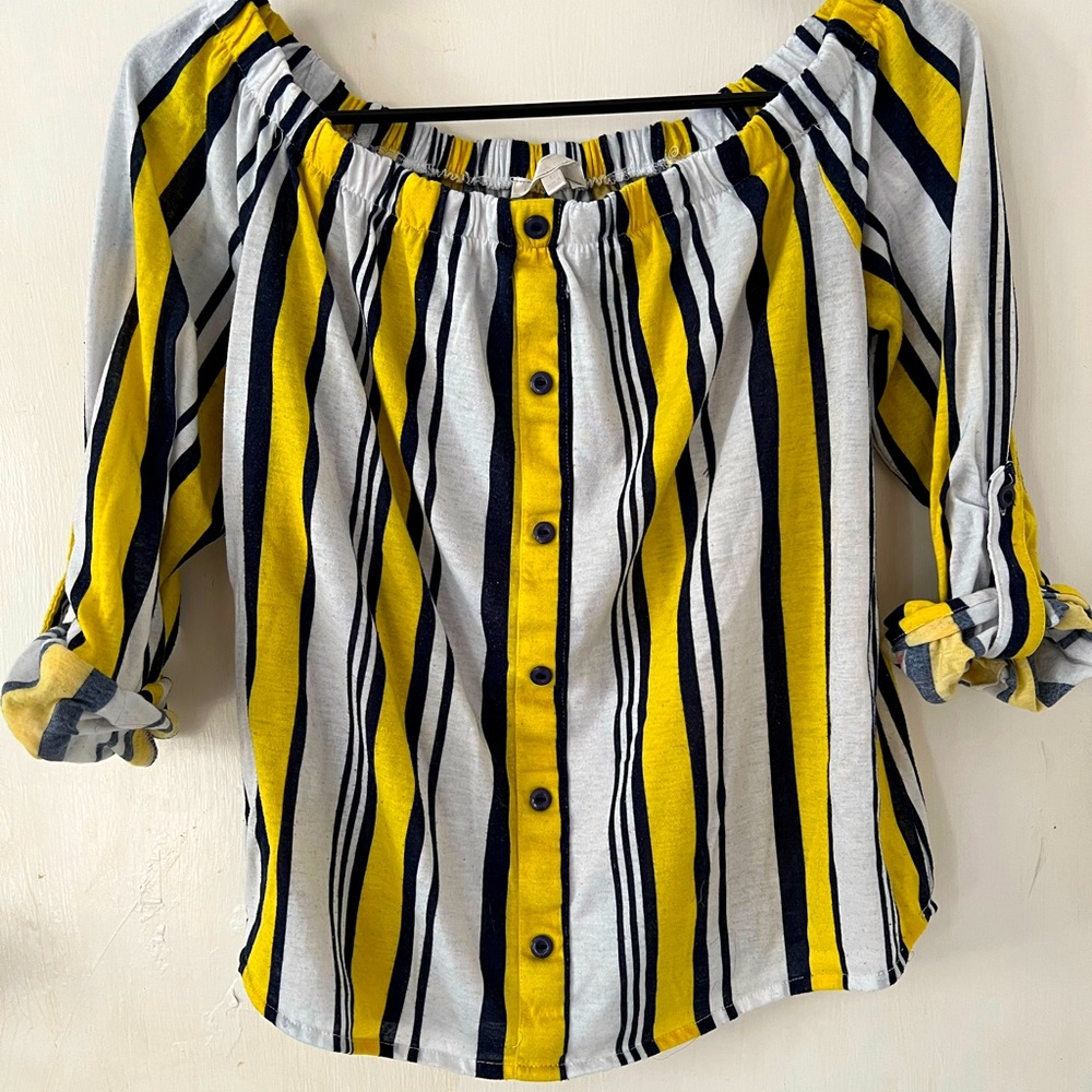 Off-Shoulder Blouse